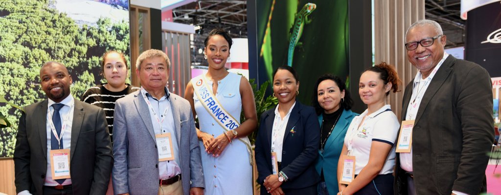 Tourisme  - Paris  : L’actrice Myriam Charleins et les Miss 2025 mettent Rodrigues sous les projecteurs à l’IFTM Top Resa