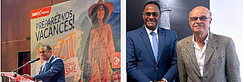 ﻿La Réunion accueille l’honorable Sydney Pierre pour le Salon International du Tourisme VEEZIT