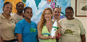 Rodrigues : Myriam Charleins découvre le sanctuaire écologique du Parc François Leguat
