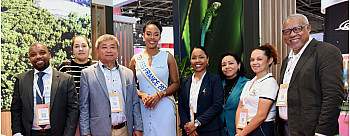 Tourisme  - Paris  : L’actrice Myriam Charleins et les Miss 2025 mettent Rodrigues sous les projecteurs à l’IFTM Top Resa