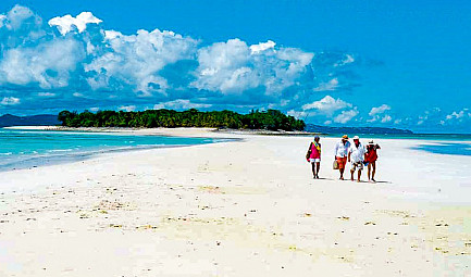 Nosy Be, la destination touristique phare située près des côtes nord-ouest de Madagascar aussi nommée l'..