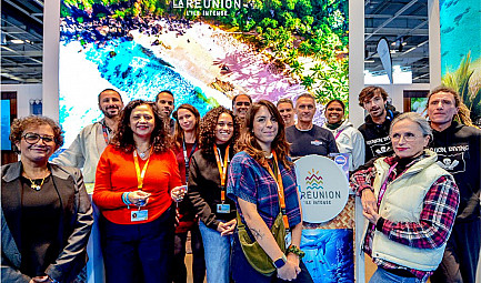 Les richesses sous-marines de l’île de La Réunion séduisent les visiteurs au Salon International de la ..