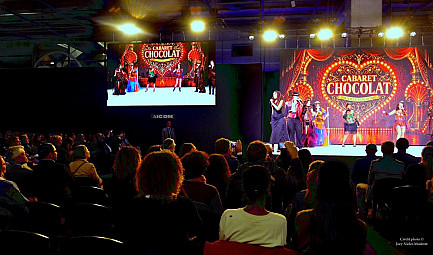 Salon du Chocolat 2026 : une soirée inaugurale entre spectacle rock et burlesque, solidarité et rencontres..